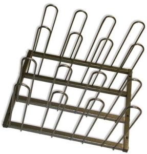 Wholesale Metal Display Vinyl Roll Wall Rack / Industrial Wall Mount Vinyl Storage Rack from china suppliers