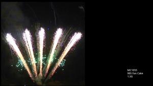 Wholesale 1.3g Un0335 / 1.4g Un0336 90 Shots Professional Pyrotechnics Fireworks from china suppliers