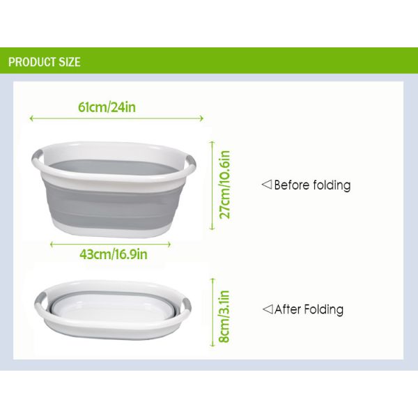 Foldable Storage Bucket