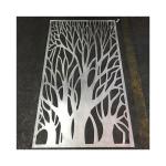 American Style Custom Laser Cut Metal Stainless Steel Wall Panels Partition