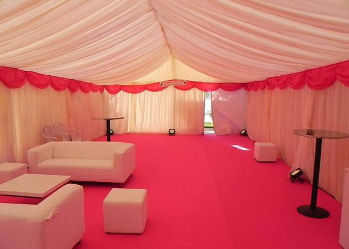 Outdoor Wedding Event Tents For Party Celebration Elegant Decoration Easy Maintenance