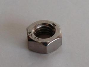 Wholesale UNS N07718 Inconel 718 Hex Head Nut DIN 555 ISO 4034 API 5L ISO9001 from china suppliers