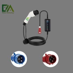 Wholesale Home Ev Car Accessories Mobile Type 2 Electric Car Ev Charger 32A 7Kw Level 2 Portable Charger from china suppliers