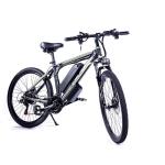Black Mtb Electric Assist Mountain Bike High Sensitivity Long Service Life