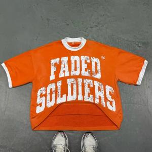 Wholesale Custom Distressed Rips Logo 100% Cotton High Quality Vintage Acid Wash Tees Faded Oversized Cropped Top Boxy Fit T Shirt for Men from china suppliers