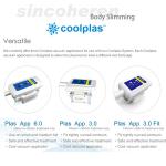 Non Surgical 230vac 50hz Portable Coolsculpting Machine