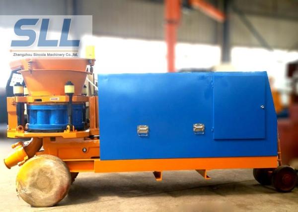 Road Construction Western Shotcrete Equipment / Concrete Spray Gun System For