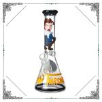 10 Inches Game of Thrones Bong Hand Blown Glass Water Pipe Mix Design In Stock