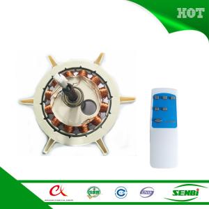 China brushless motor solar cooling ceiling fan remote control price 12 volt on sale