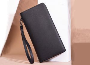 Wholesale Purse lady Custom logo leather long handbag 2019 stylish simple zipper multi-functional handbag wallet from china suppliers