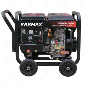 Wholesale 220V Diesel Single Cylinder Welding Generator YM6700 4.5KW 20.4A 25-30V from china suppliers