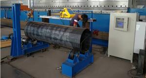 Wholesale CNC Light Pole Door Cutting Machine 3 Axis, Diameter 680mm, Stroke 2000mm from china suppliers