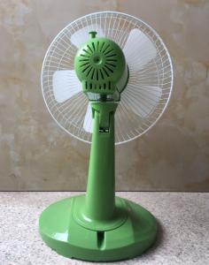 Wholesale 5 PP Blades 12 Inch Solar Table Fan For Residential Cooling from china suppliers
