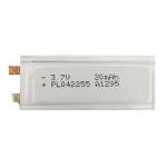 Ultra Thin Lithium Polymer Battery 3.7v 20mAh Li-Ion LCO Battery 0.47mm 042255