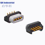 2.54mm Pitch 4Pin Male Female 2Amp 500gf Magnetic Charger Connectors