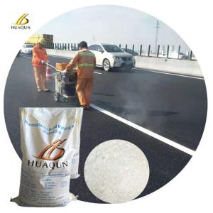 Wholesale 10% Premixed Glass Beads Pavement Marking Customized Reflective Thermoplastic Road Marking Paint from china suppliers
