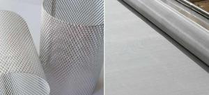 Wholesale 0.04mm Wire Dia Stainless Steel Wire Mesh Panels Twill Weave Customized Length from china suppliers