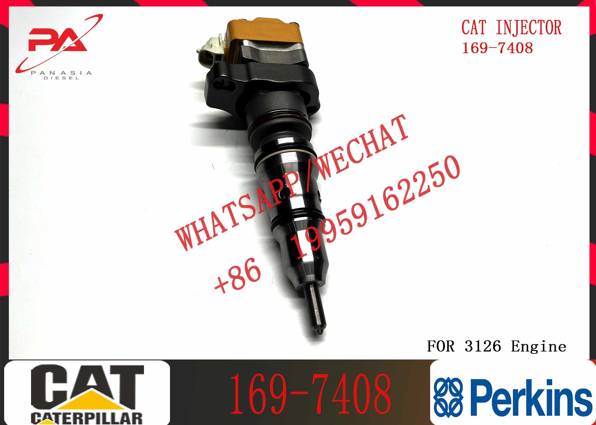 Common Rail Injector Assy 232-1173 179-6020 1OR-0781 198-6877 1OR-1267 169-7408