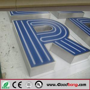 Wholesale outdoor vacuum forming embossing acrylic letter bulb sign from china suppliers