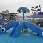 ISO9001 Certified Water Park Buckets Kids Water Slides Equipment