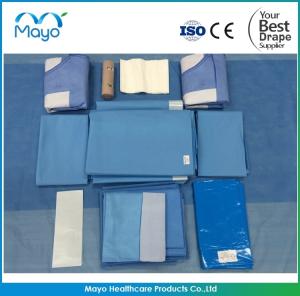 Wholesale Sterile Surgical Drape Kit Disposable Drape Pack Size Customized from china suppliers