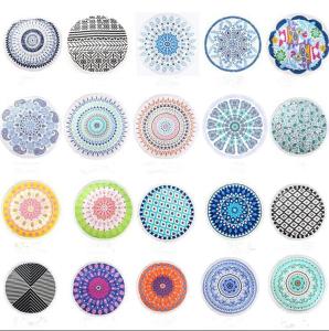 Wholesale Mixed Design Cotton Round Beach Towel No MOQ Round Beach Towel 150CM Wholesale low price from china suppliers