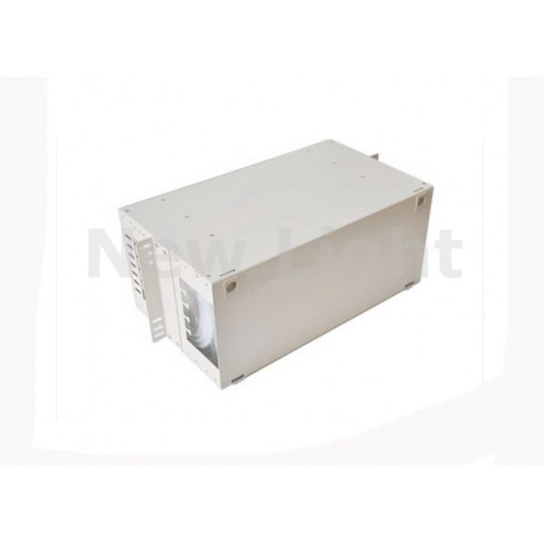 19 Inch 72 Port Fiber Optic Patch Panel ODF Optical Fiber Distribution Frame with Wall-mount Capability