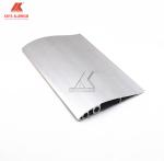 Sunshade Oval Louvre Blade Alloy Extrusion Profiles Aluminium Louvre For Windows