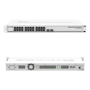 Wholesale Two SFP+ Port Datacom Switches SwOS Powered 24 Port Gigabit Ethernet Switch from china suppliers