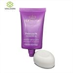 40 ML Diameter 35 MM Oval Tube Packaging With Customized White Flip Cap For Hand