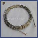 4.5mm Pure Fine Tungsten Alloy Wire Rope For Single Crystal Furnace Characterist