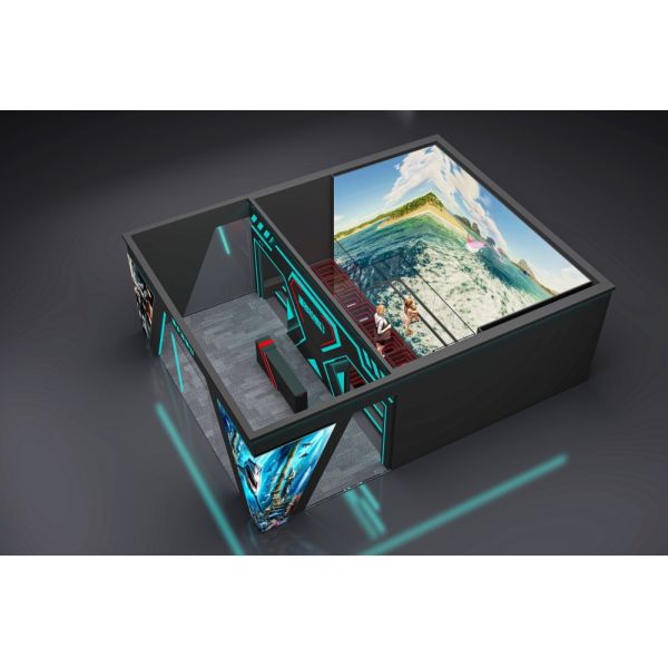Advanced LED Projection Cinema System Panoramic Immersive Visual Spaces