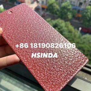 Wholesale Red Copper Hammer Wrinkle Texture Crack Electrostatic Spraying Powder Coating Paint from china suppliers