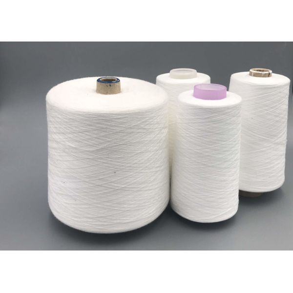 Customized colors T40S/2 Or T40S/3 Virgin Bright Sewing Ring Spun Polyester Yarn