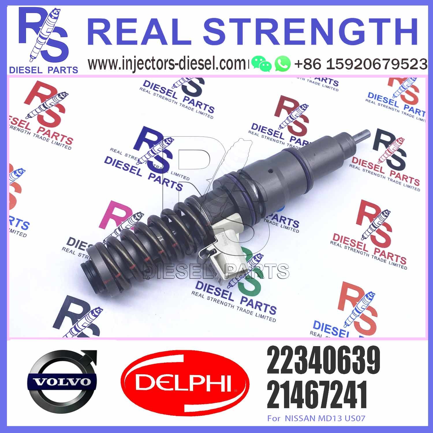 New Fuel Injector BEBE4G15001 22340639 fits for FH 2.8 Diesel Engine more
