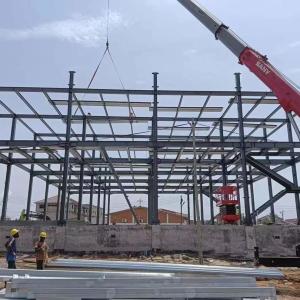 Wholesale Bolt Connection Steel Structure Workshop Q345 Insulated Steel Workshop from china suppliers