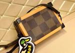 Unisex Soft Trunk Bag , Duck Pendant Box Crossbody Bag With Lock