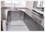 Stainless Steel Laboratory Wall Bench For Cleanroom Resist Strong Acid And