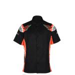 Customized Logo Printing Big and Tall Men's Short Sleeve Racing Motorcycles