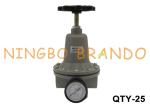 QTY-25 1'' 10 bar Air Compressor Pressure Regulator Valve With Pressure Gauge