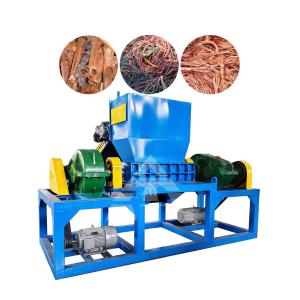Wholesale Double Shaft Industrial Mini Metal Scrap Scrap Copper Wire Shredder for Sale from china suppliers