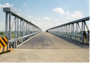 Wholesale Compact Modular Steel Bridge Galvanized With Prefabricated Steel from china suppliers