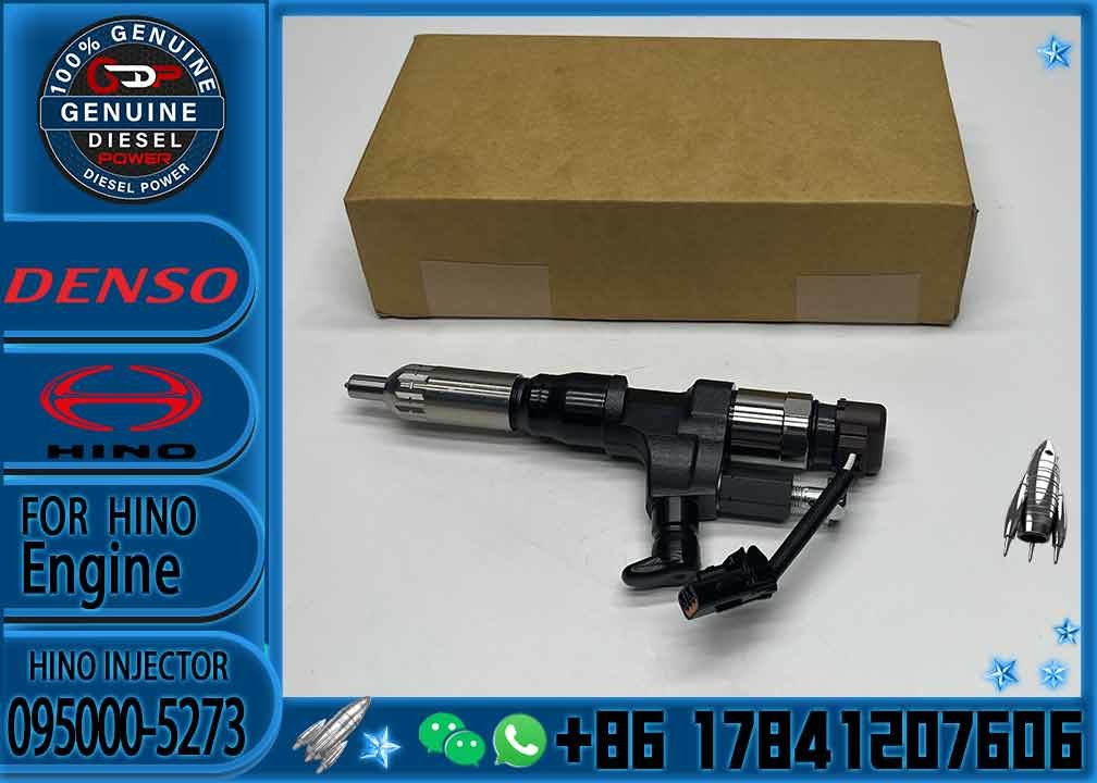 High-Quality Diesel Engine Fuel Common Rail Injector 095000-5273 095000-5272 095000-5271 095000-5270 for J08E