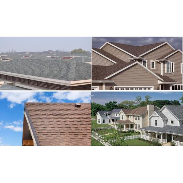 Factory Direct Source Top Quality Fiberglass Asphalt Stone Coated Roofing Tile