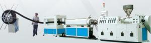 Wholesale Single Screw Sprial Corrugated Pe Pipe Extrusion Line Fully automatic from china suppliers