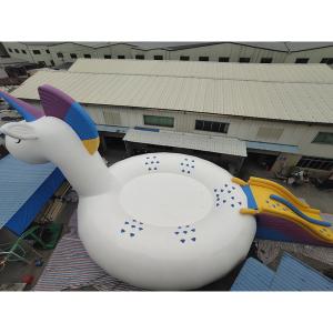 Wholesale 0.9mm PVC Tarpaulin Inflatable Unicorn For Water Park Beach from china suppliers