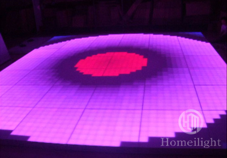 48pcs RGB 3in1 SMD LED Stain Tile for Night Club Event Performance Dancing Christmas