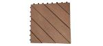 MEISEN Flat Grain 300mmX300mm WPC DIY Decking