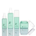 Frosted Luxury Cosmetic Bottle Set 100ml 120ml 160ml OEM Acceptable