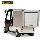 Electric Hotel Golf Buggy Car CE Approved With Aluminum Cargo Box